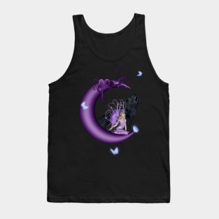 Fairy on the moon Tank Top